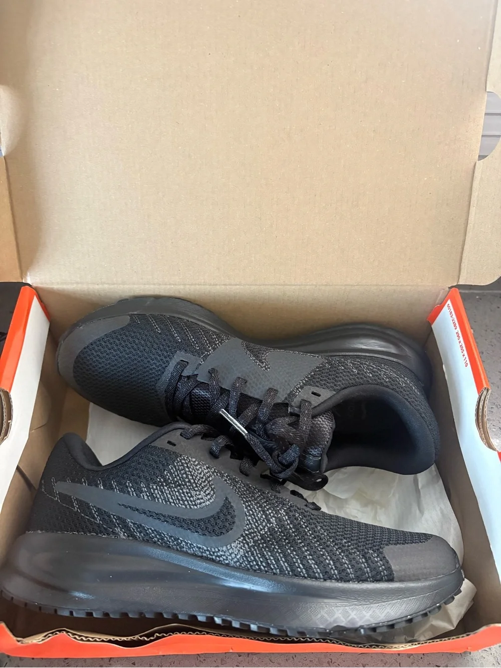 Nike W Black Athletic Running Shoes
